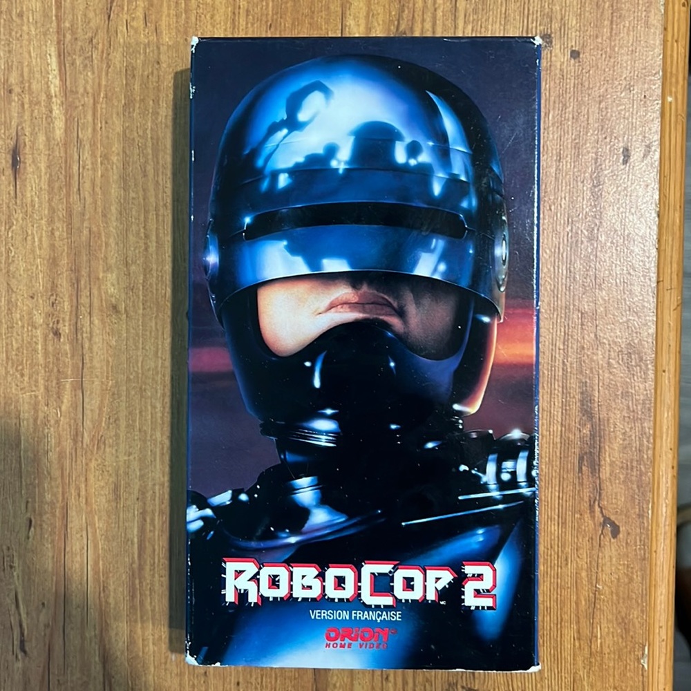 Robo Cop 2, VHS. French version